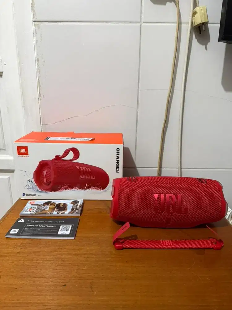 JBL Charge 6 Original Fullset New