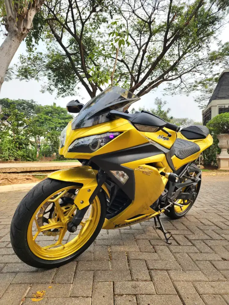 Jual Santai Kawasaki Ninja 250 CC ABS EX 250M Tahun 2014 Mulus Terawat