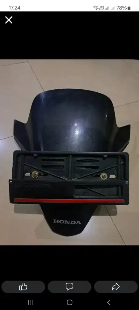 Visor pcx 2026 160 ori copotan