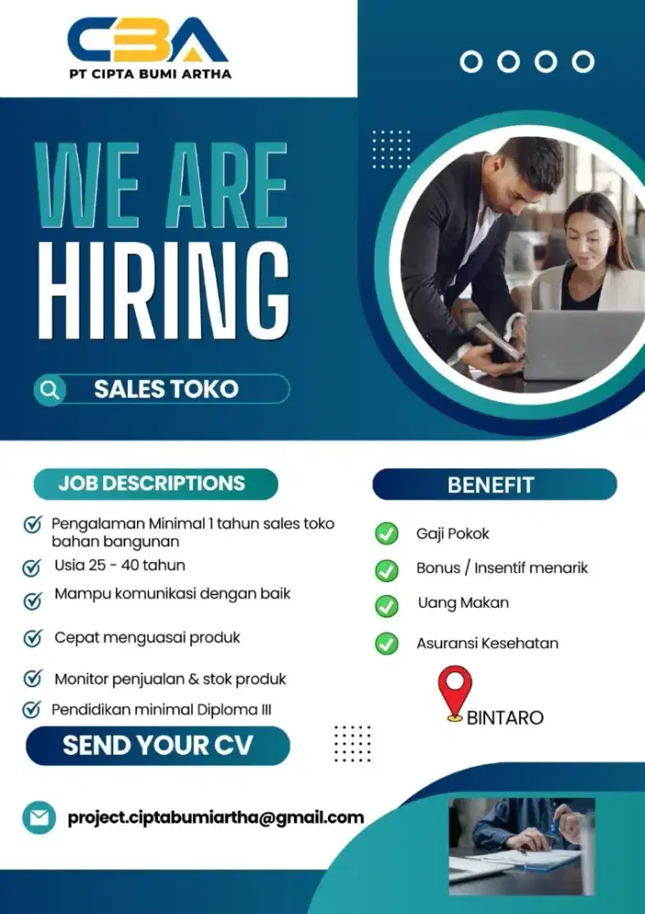 Sales Toko (Pria)