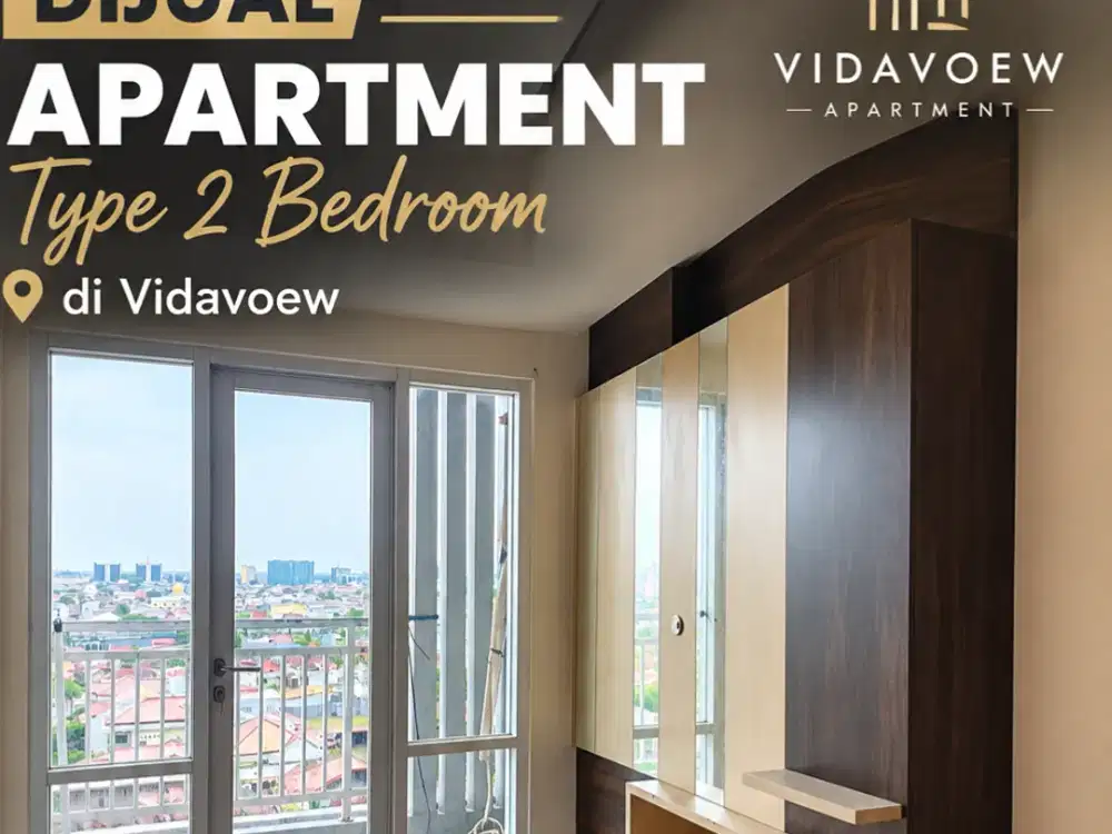 dijual aprtment 2 BR murah