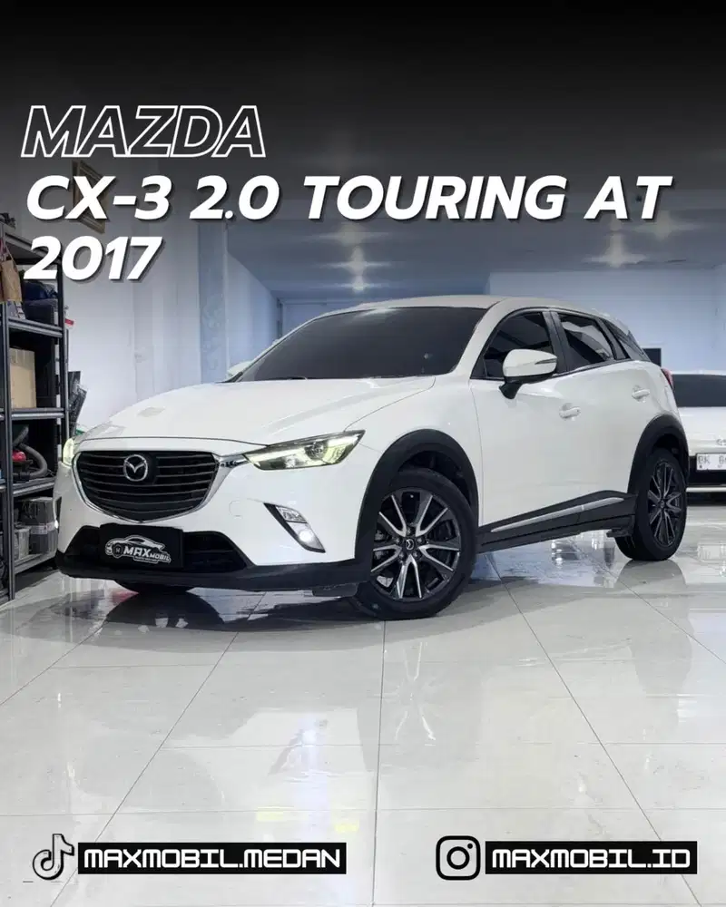 MAZDA CX3 2.0 TOURING AT 2017 pemakaian 2018