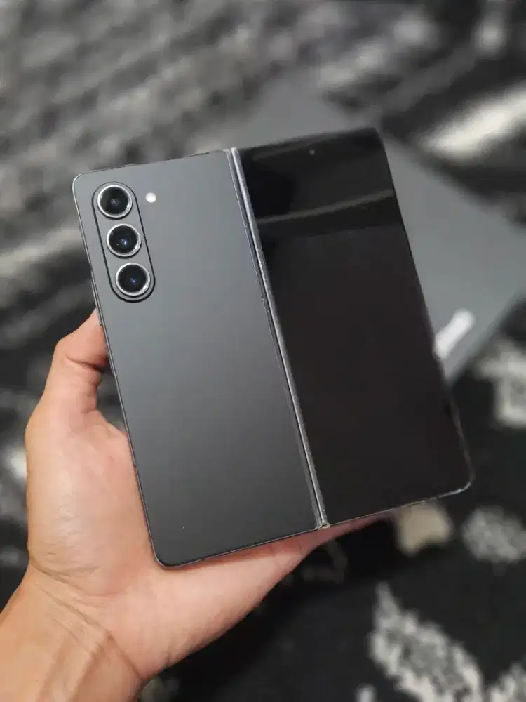 Samsung Z Fold 5 12/512GB Sein Resmi Black Fullset