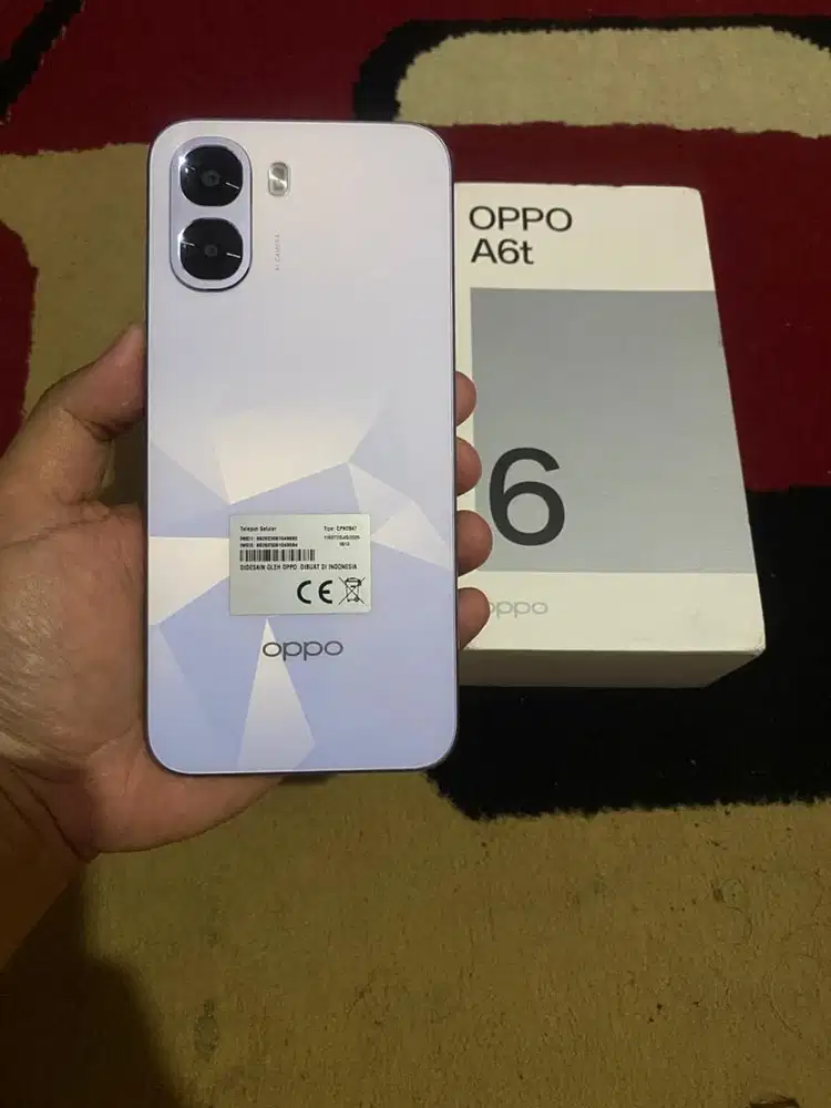 BISMILLAH OPPO A6T RAM 4/128 FULSET NOMINES