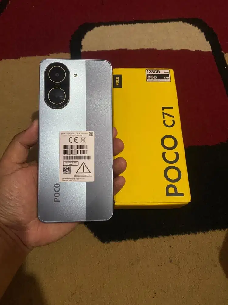 BISMILLAH POCO C71 RAM 4/128 FULSET
