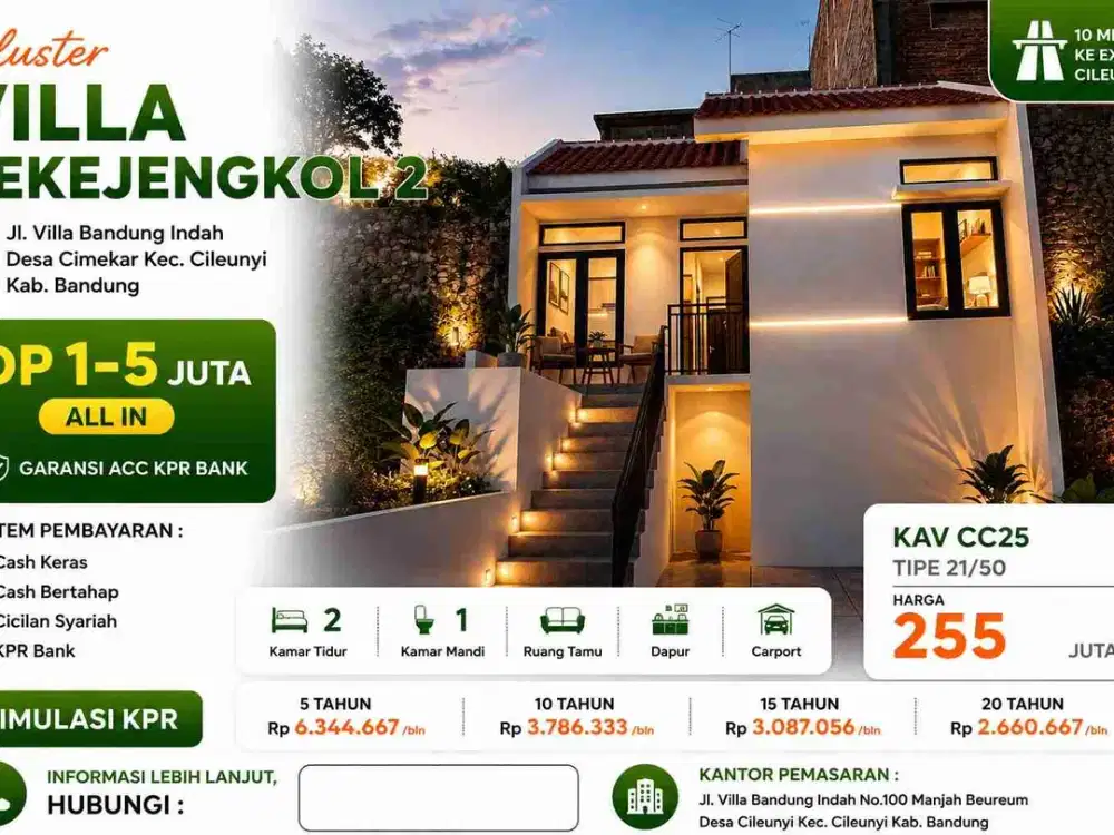 JUAL RUMAH DAN TANAH MURAH