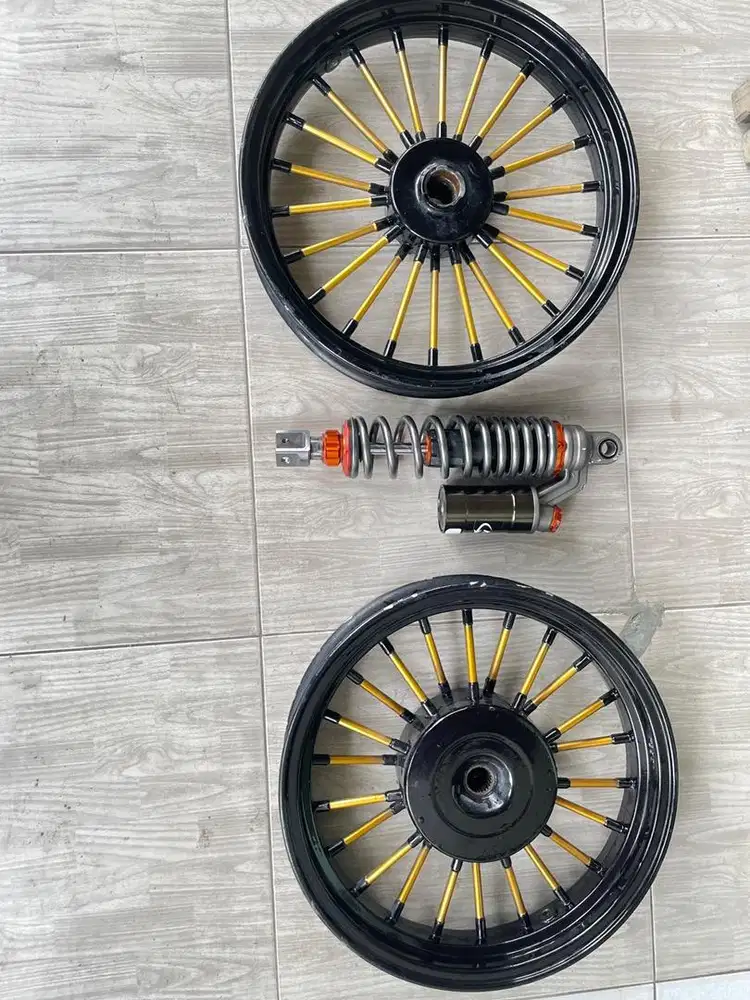Jual cepat BU velg v rossi vario 150