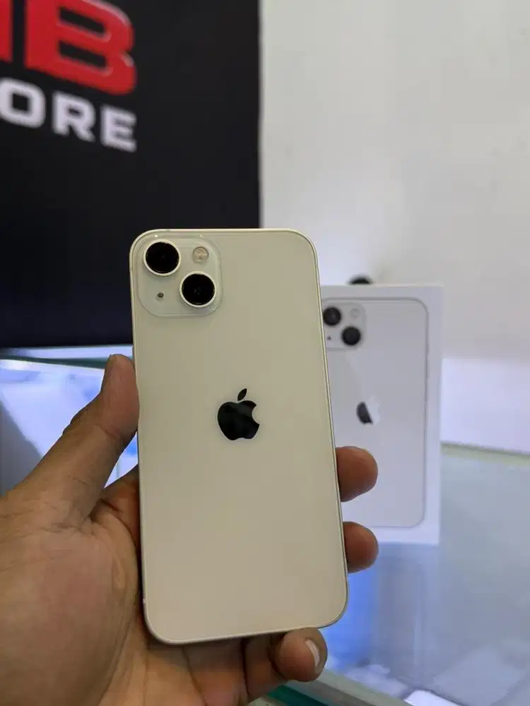 Iphone 13 128gb Becukai starlight original