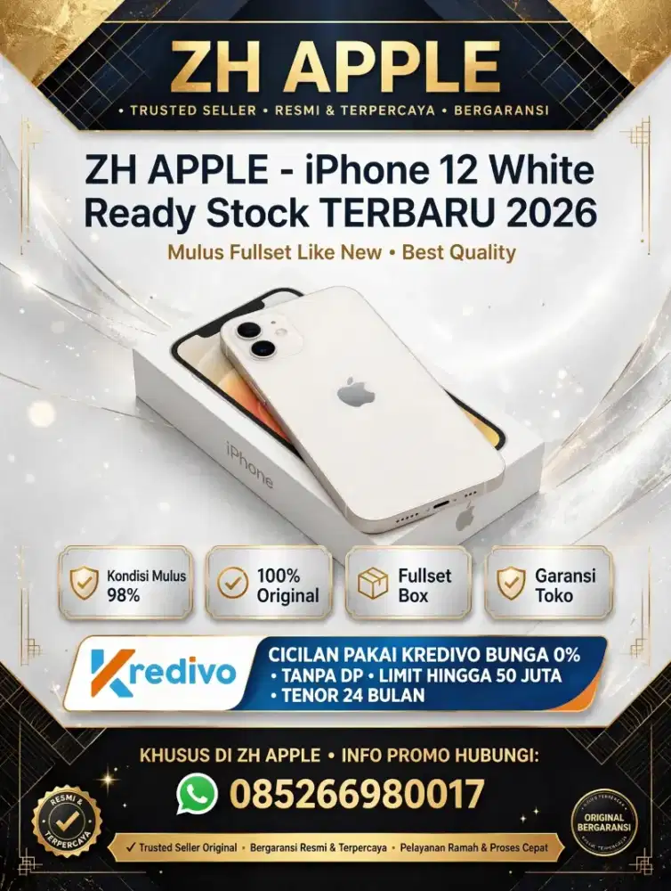 iPhone 12 Basic/ Promo cicilan ringan dan proses kredit cepat
