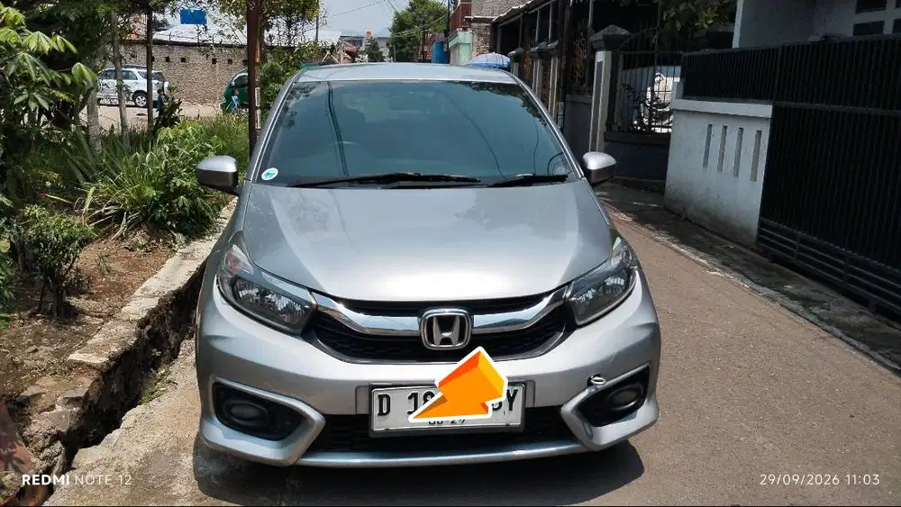 Honda Brio Satya  2019 silver