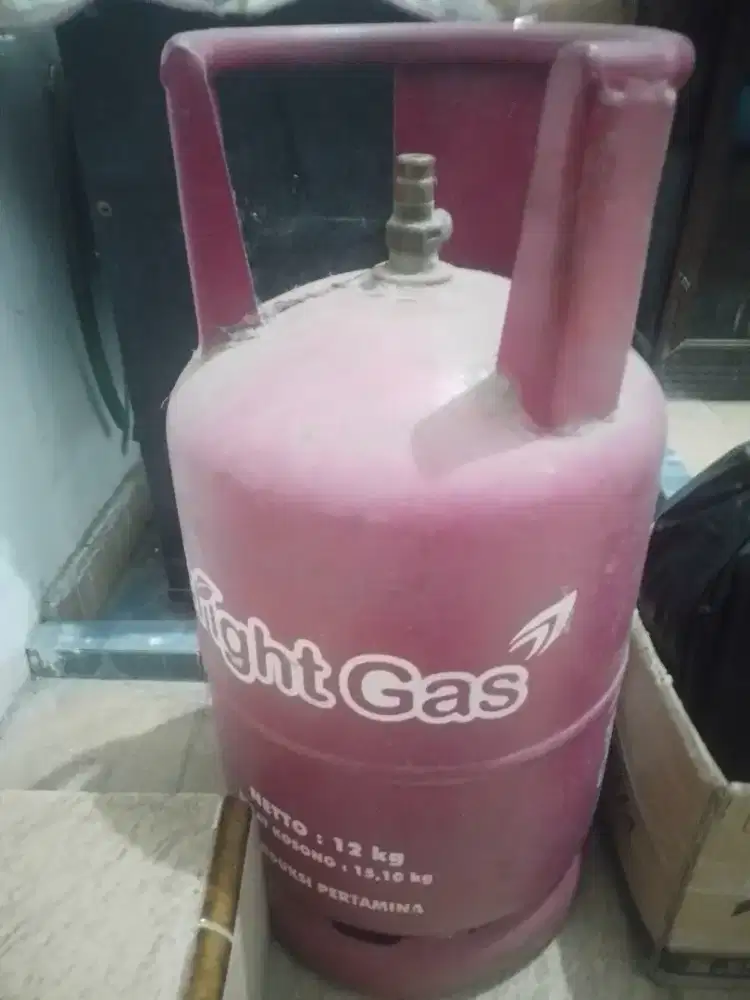 Dijual tabung gas Bright Gas 12 kg (Pink) resmi Pertamina.