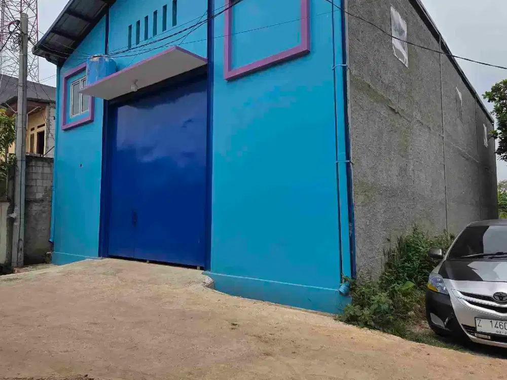 Disewakan Gudang kecil siap pakai di Mustika Jaya Bekasi