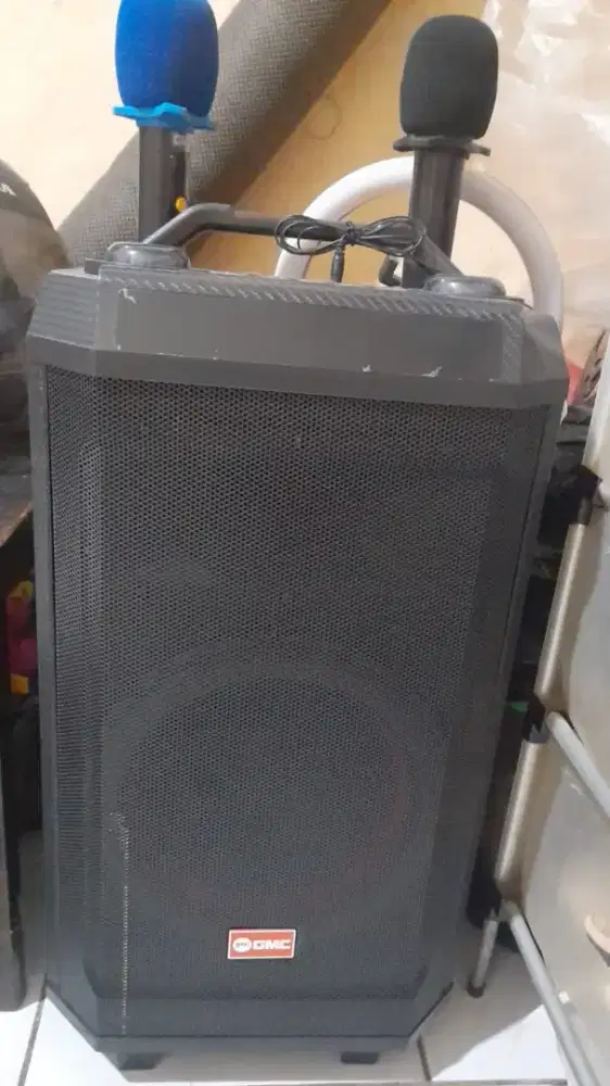 Jual Speaker Salon GMC Wireless include 2 Microphone
