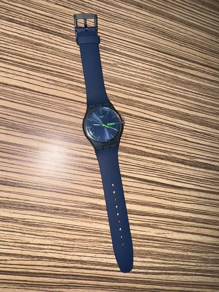 Jam Tangan Swatch SO29N704 Blue Rebel Original