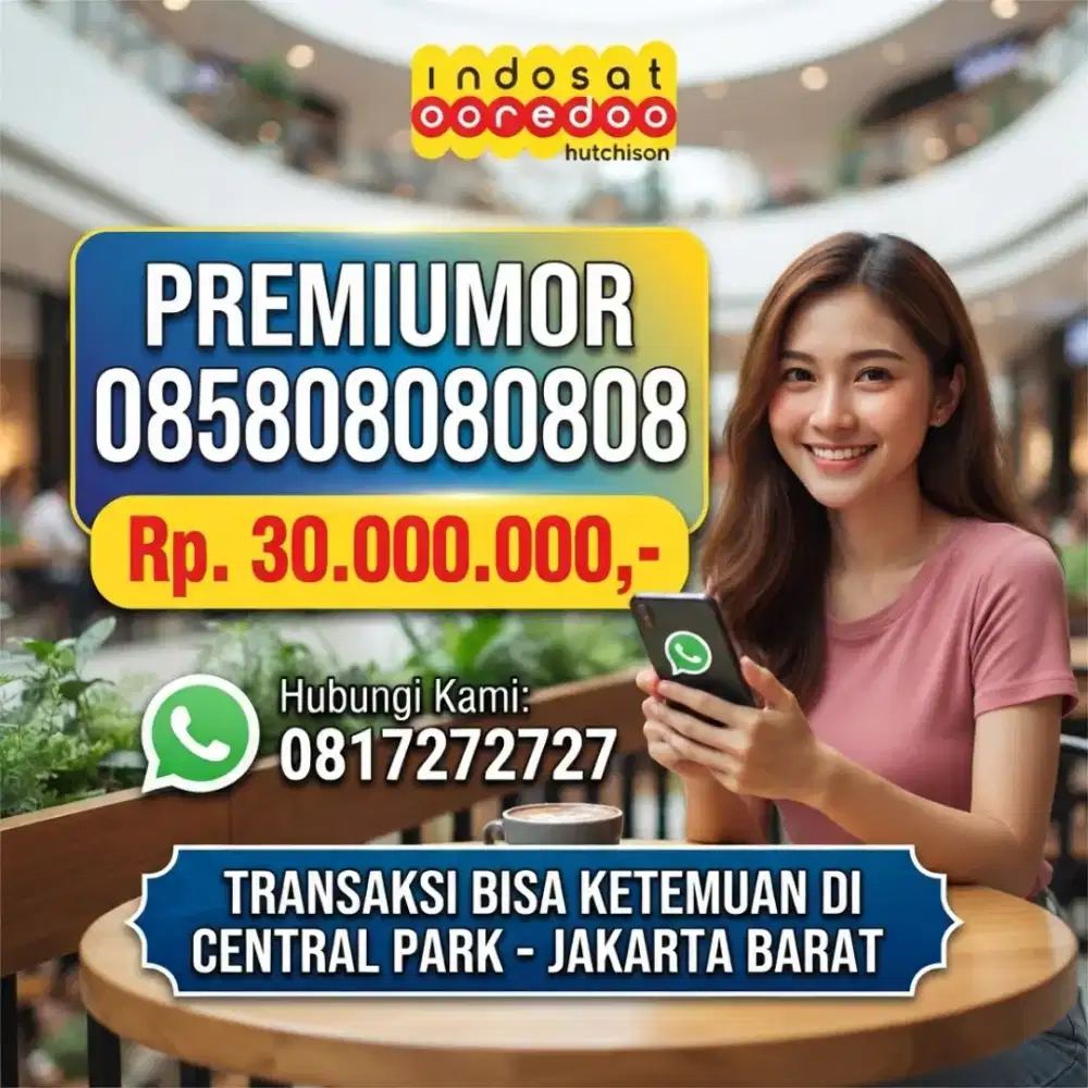 NOMOR CANTIK INDOSAT 08080808