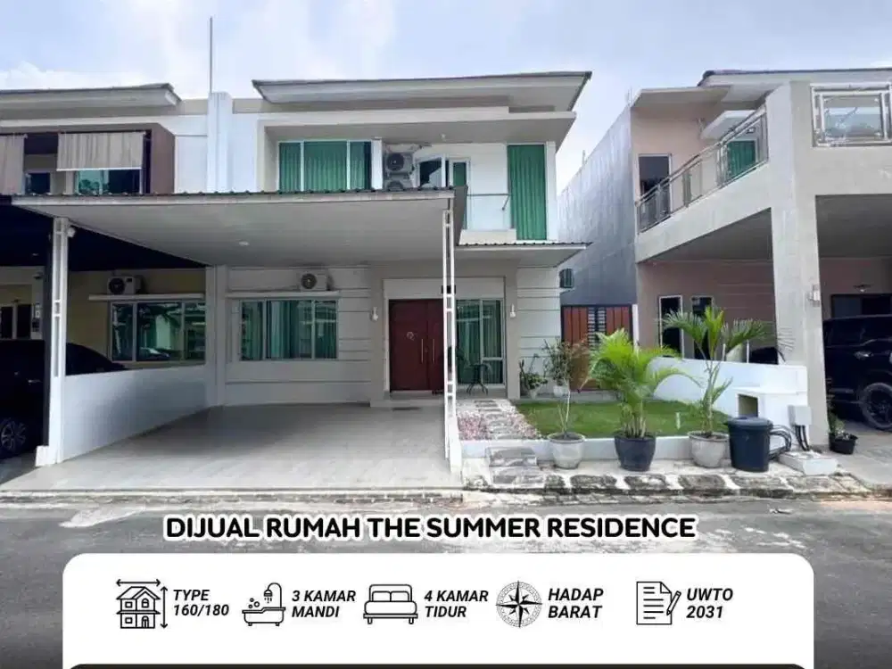 Dijual Rumah The Summer Residence