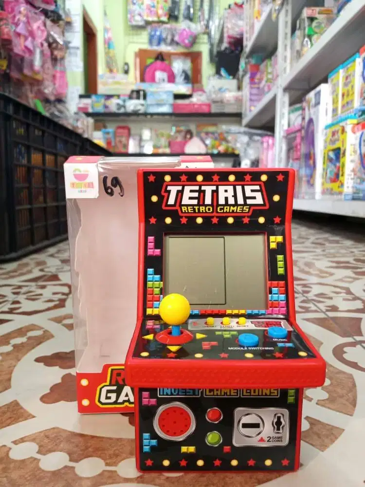 mainan anak tetris baterai