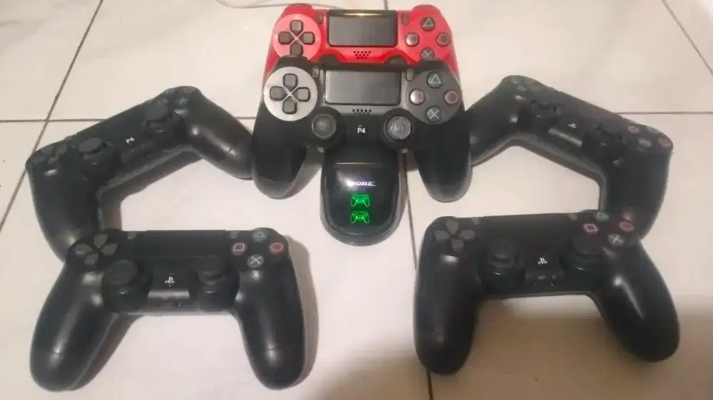 Stik Ps4 dgn Dobe Dual Charging Dock stik Ps4