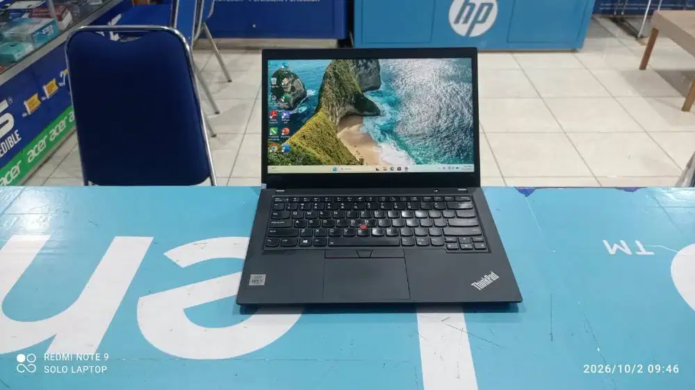 LENOVO T14 CORE i7 GEN 10 RAM 16GB SSD 256GB SEGEL/MULUS KINERJA CEPAT