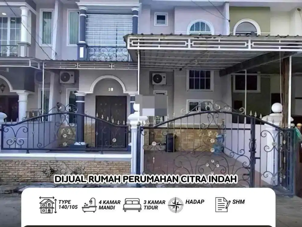 Dijual Rumah Perumahan Citra Indah
