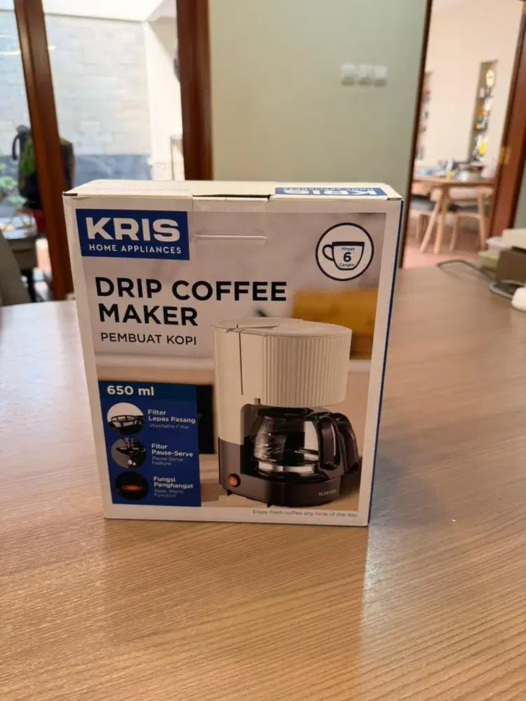 FS : *KRIS Drip Coffee Maker 650 ml* - Kopi Praktis Setiap Hari!