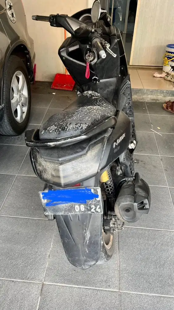 NMAX Old Non ABS tahun 2019 jual apa adanya, surat lengkap Harga Nego!