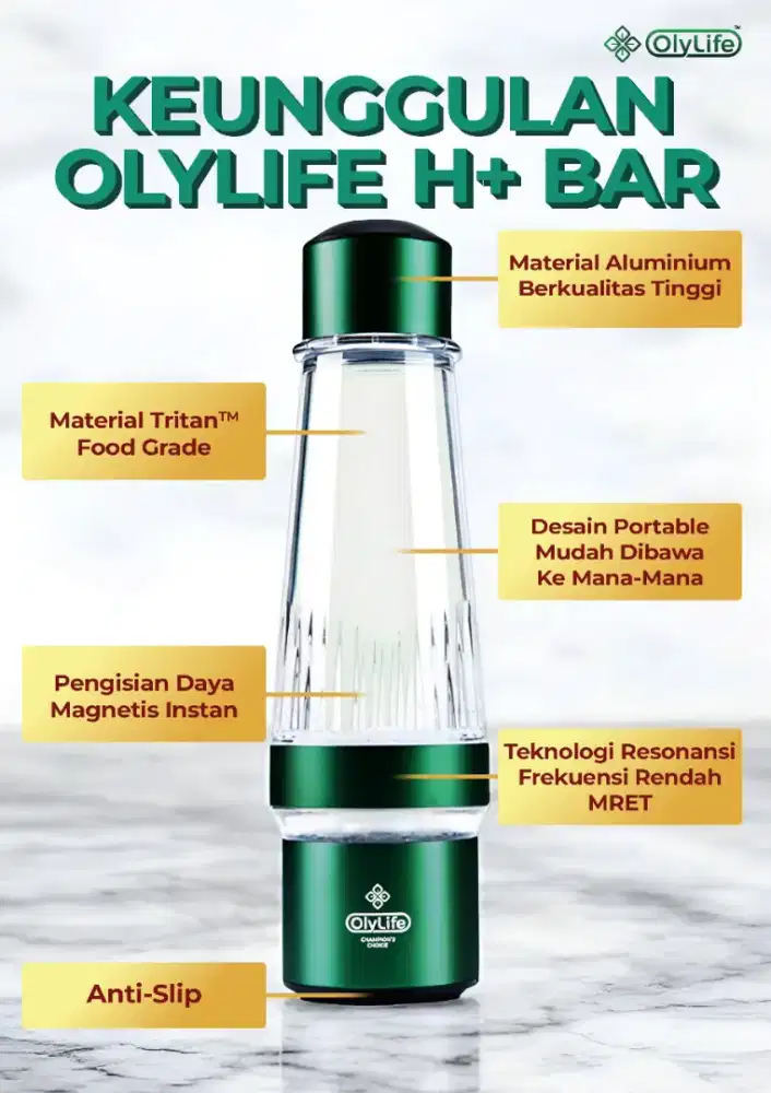 Olylife H+ Bar hidrasi