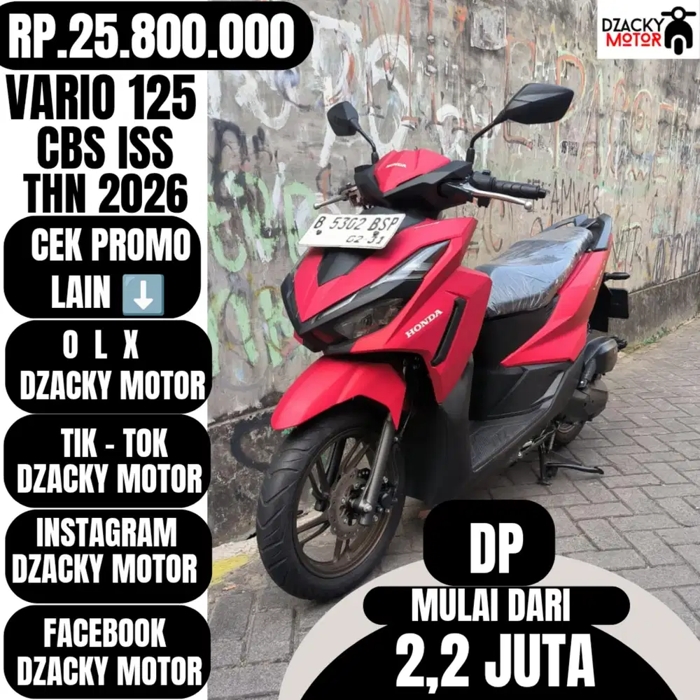 VARIO 125 CBS ISS 2026 SECOND LIKE NEW