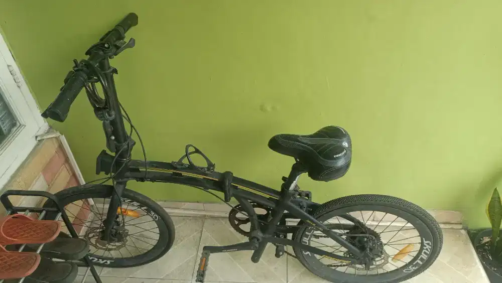 Sepeda lipat skull 3.0 pacific
