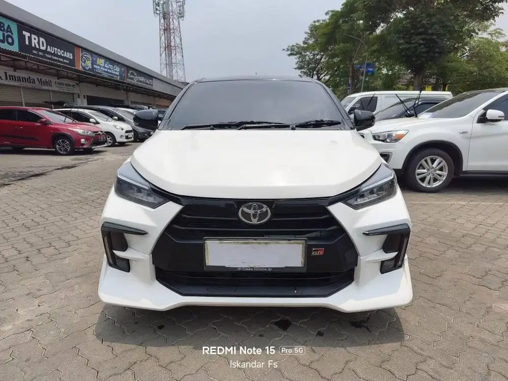 New Agya 1,2 Gr sport 2 tone Cvt'23 Tgn1 Pjk 07'27 Km29rb siap pakai