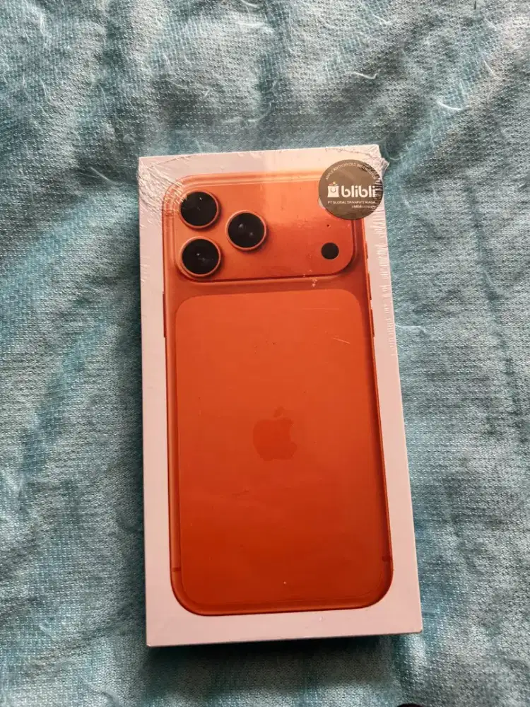 iPhone 17 Pro Max 256GB Orange iBox GDN Resmi dan Baru