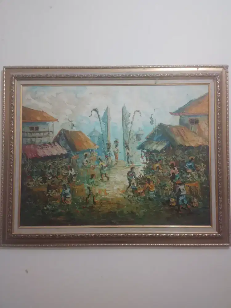 Lukisan Tema PASAR