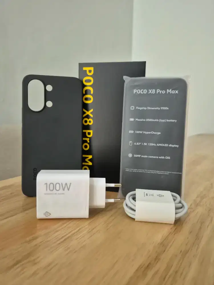 Poco X8 Pro Max 12/512GB Garansi Resmi Nov 2027 Fullset BNOB