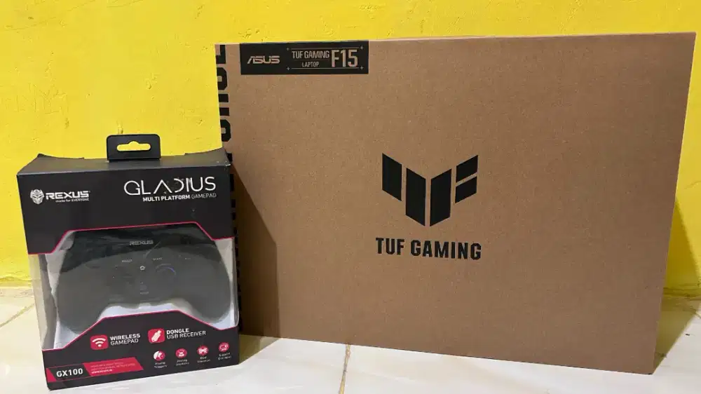Laptop Asus Tuf Gaming F15 (Gratis Stik Wireless)