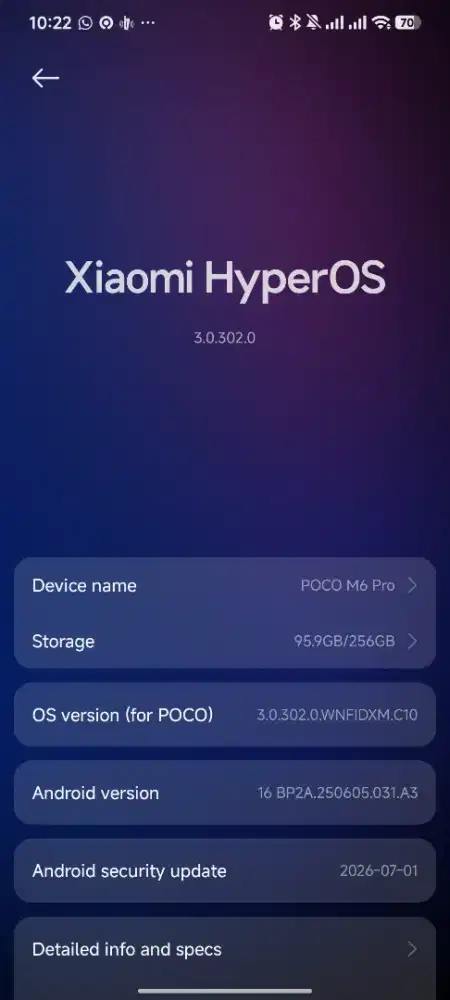 Poco M6 pro second