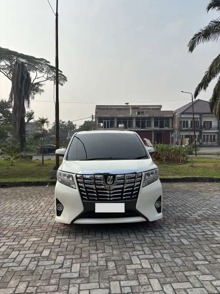 Toyota Alphard 2017 Bensin