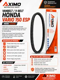 V-Belt (Vanbelt) Honda Vario 150 Merk Aximo