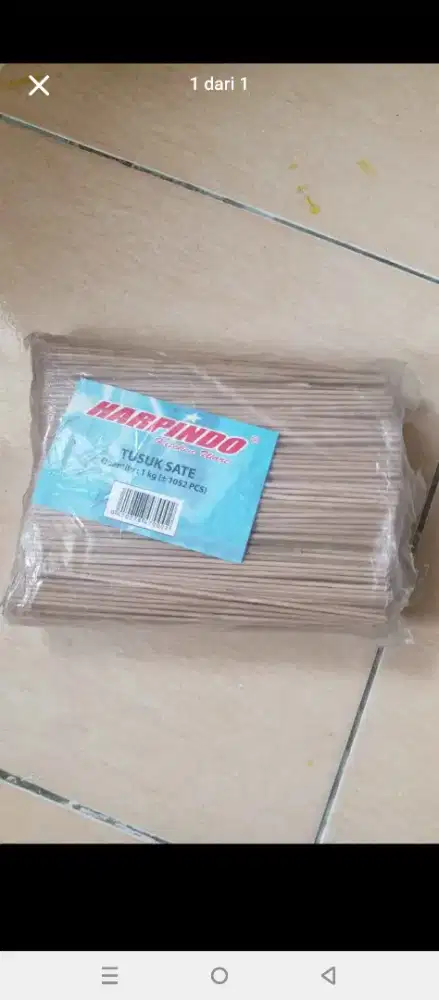 tusuk sate sempol masih baru