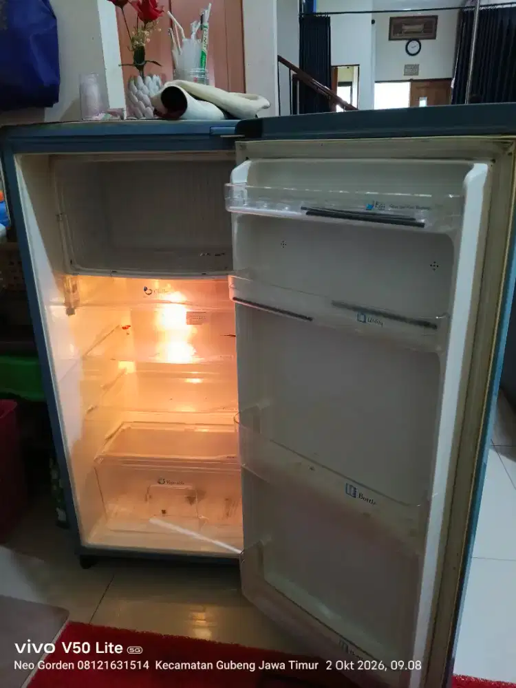 Kulkas 1 pintu toshiba