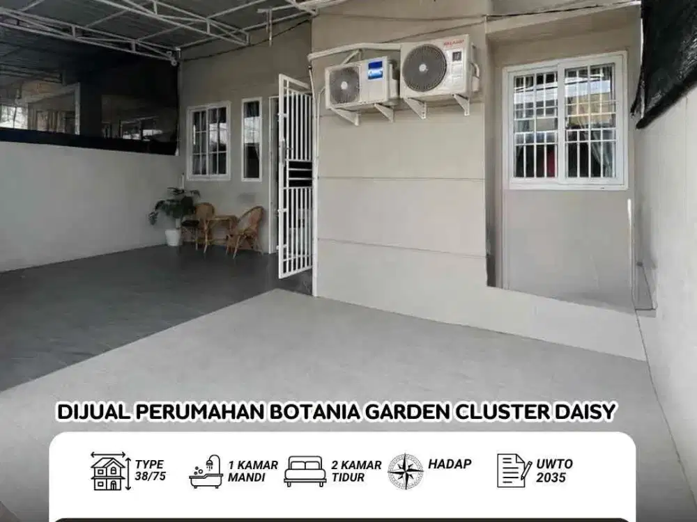 Dijual Rumah Perumahan Botania Garden