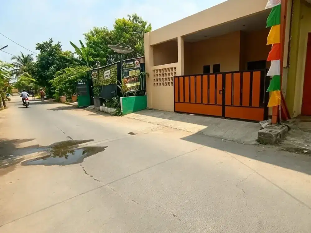 Rumah Siap Huni Row Jalan Lebar di Permata Sepatan