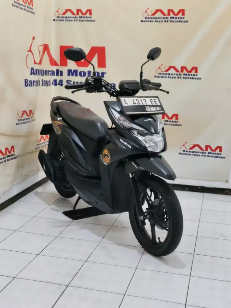 Bergaransi Honda Beat Street Tahun 2018 warna Hitam