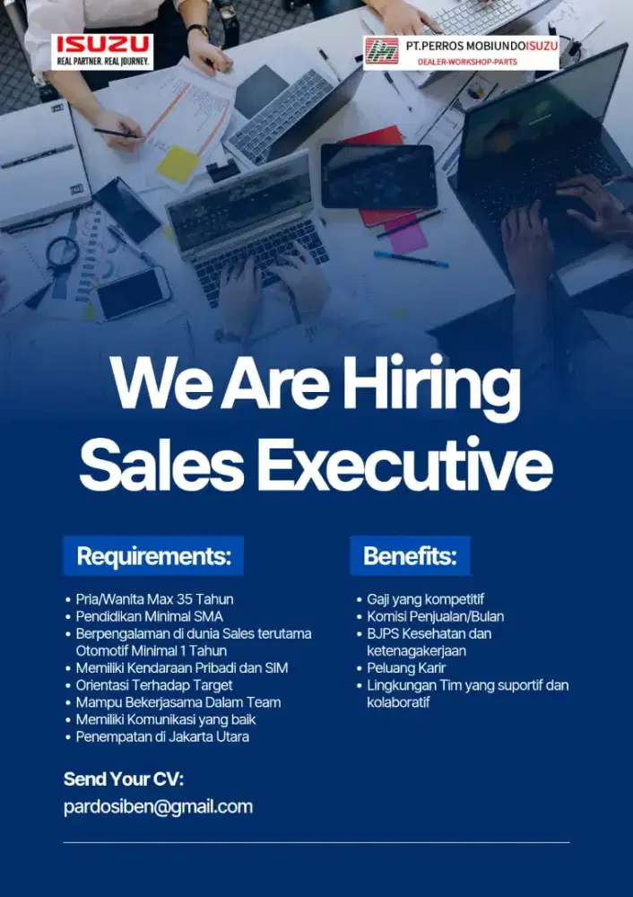HIRING SALES EXECUTIVE