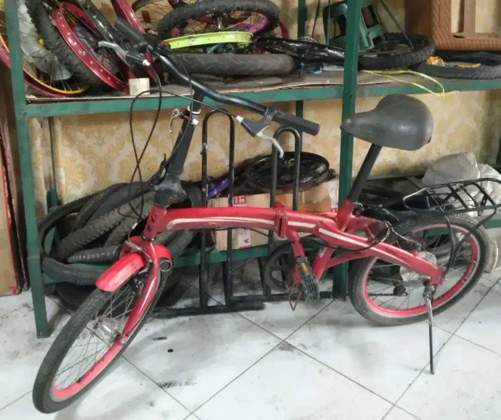 Sepeda Lipat 20 Evergreen Siap Goes Bs TT Siap Antar