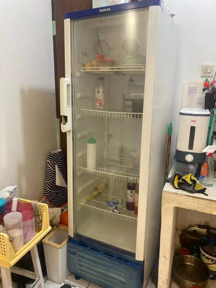 JUAL KULKAS SHOWCASE SANKEN