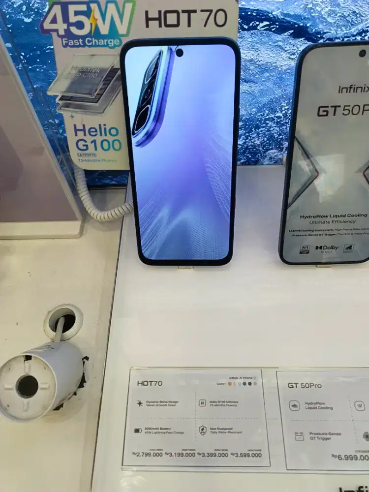 Infinix hot 70 8/128 new segel