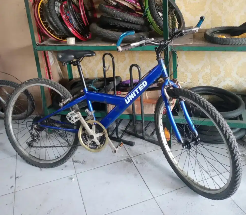 Sepeda MTB United 26 Shifter Shimano Lawas Siap Goes Siap Antar Bs TT