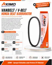 V-Belt (Vanbelt) Honda Beat Karbu Merk Aximo