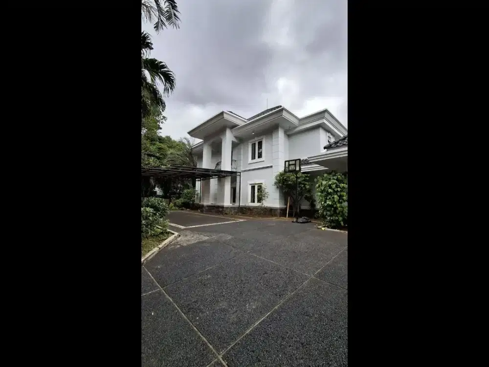 Dijual Rumah Mewah Elite Kebayoran Baru Jakarta Selatan LT 1026m SHM Ada Kolam Renang
