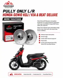 Rumah Roller / Pulley Honda Vario Merk Takayama - Sparepart Honda Vari